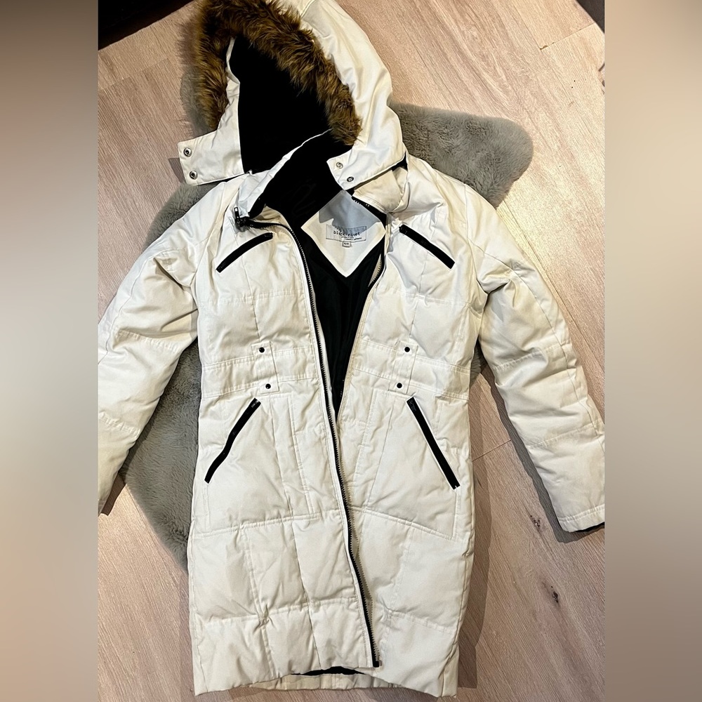 BLACK RIVET WINTER COAT!!